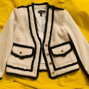 Aqua tweed jacket(New)